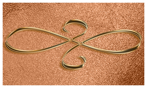 DNSEMP-C-601-BZ-SH-CP Bronze Scroll Shimmer Copper
